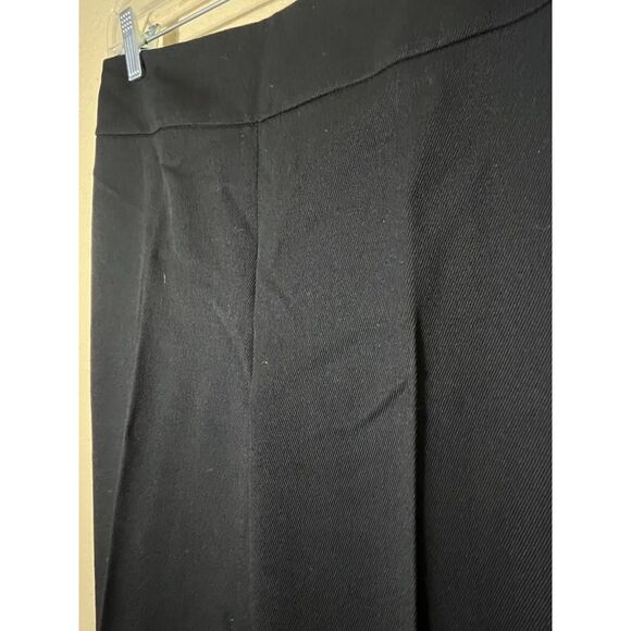 Akris Punto Black Women's Wool Straight Leg Trousers Pants 8 Retail $595 - Picture 6 of 9